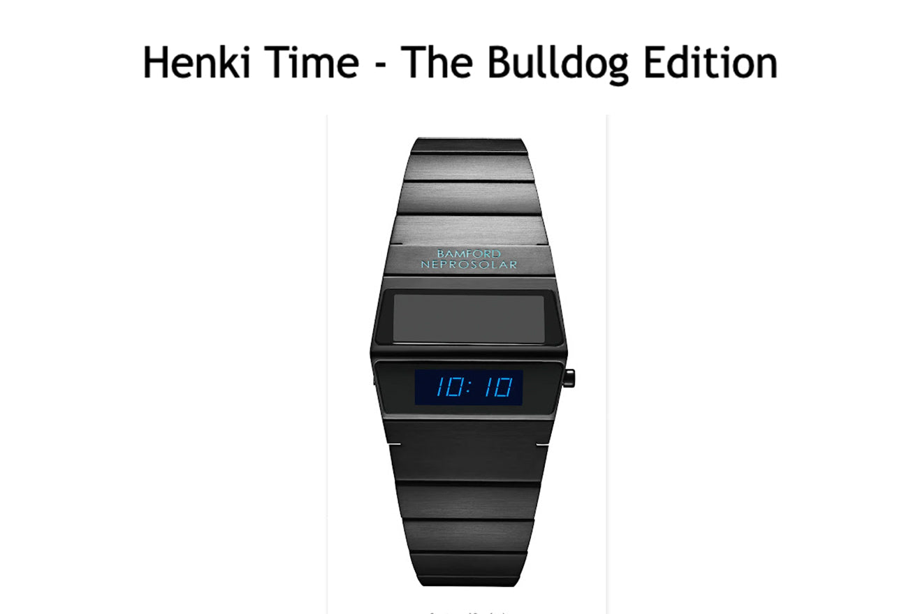 Henki Time - The Bulldog Edition