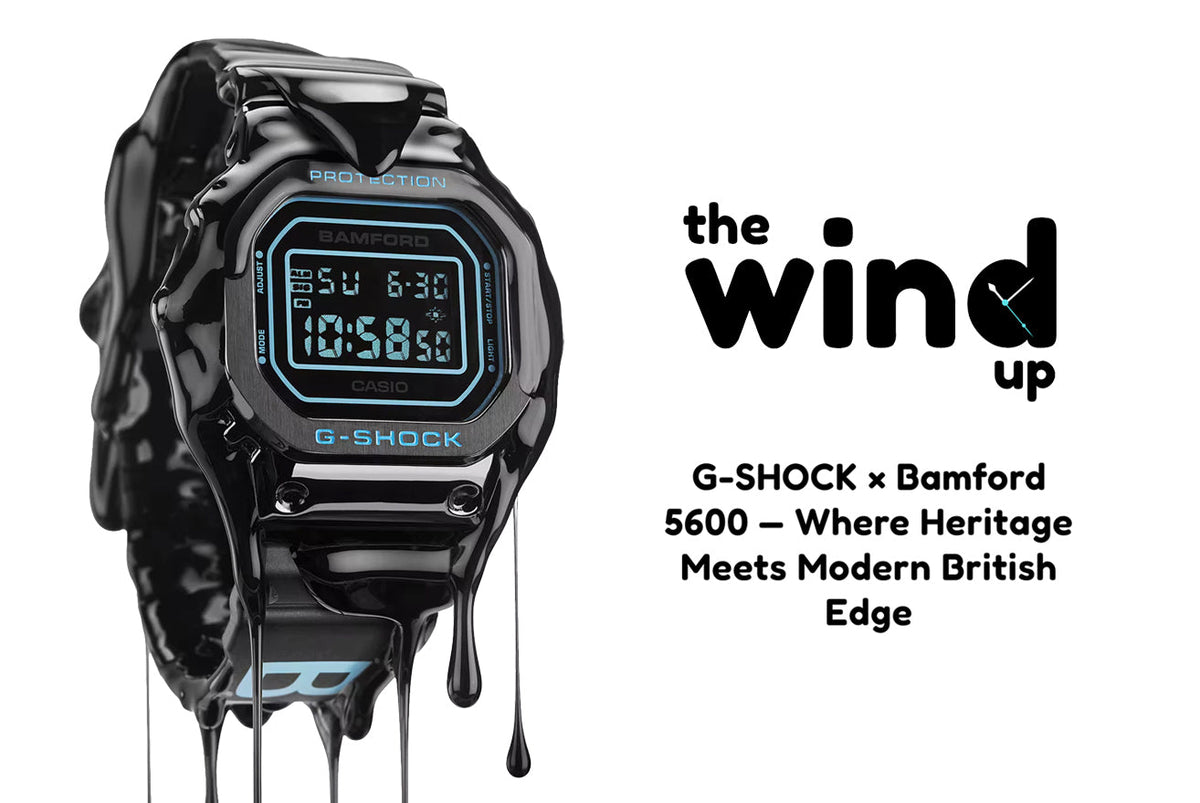 The Wind Up: G-SHOCK × Bamford 5600 — Where Heritage Meets Modern Brit
