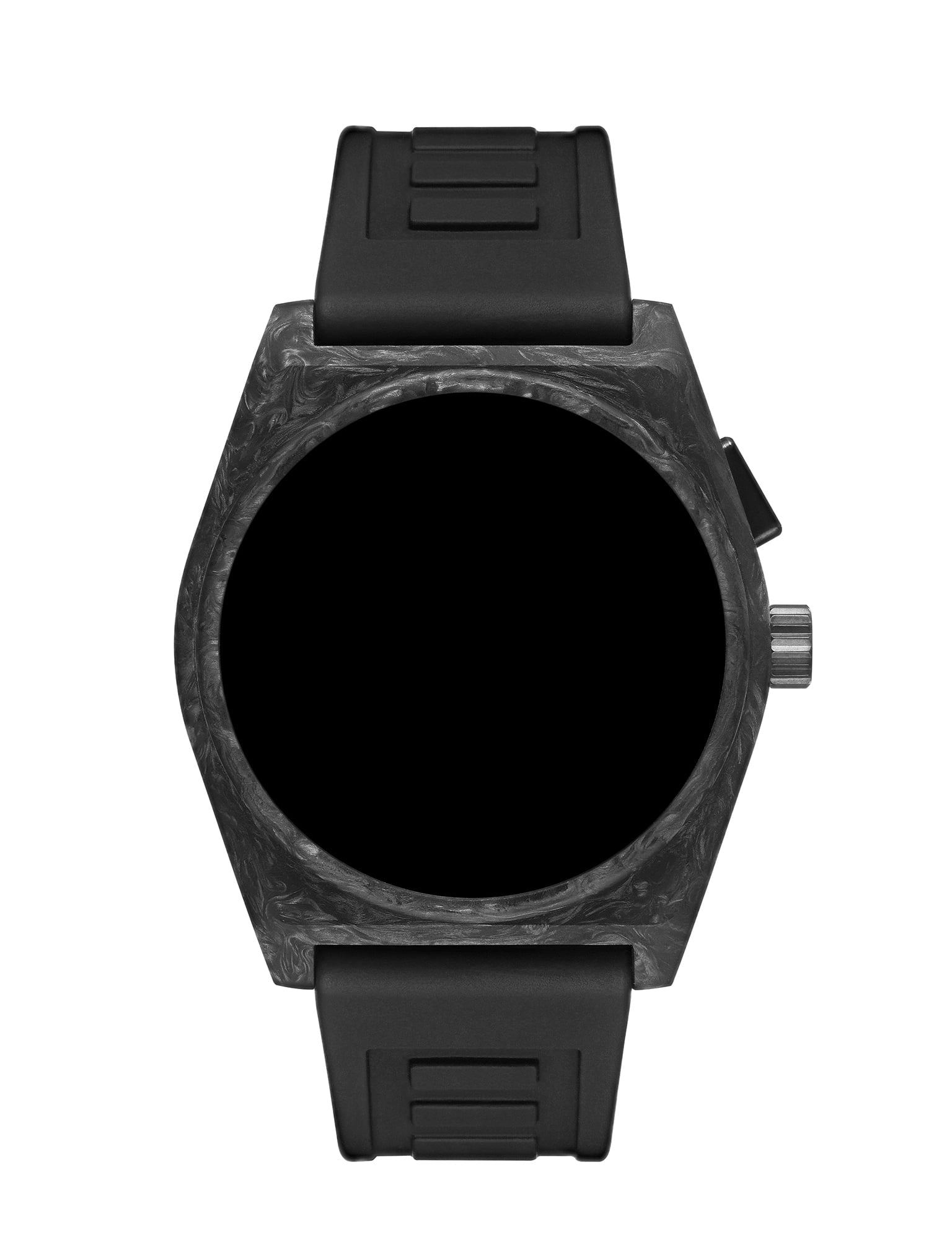22mm Rubber Strap - Black