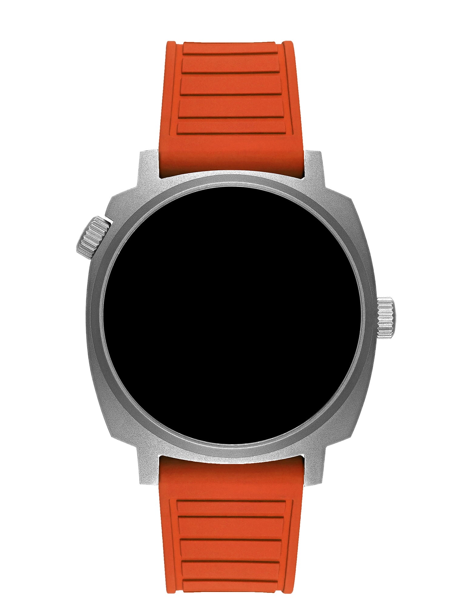 20mm Rubber Strap - Flame Orange