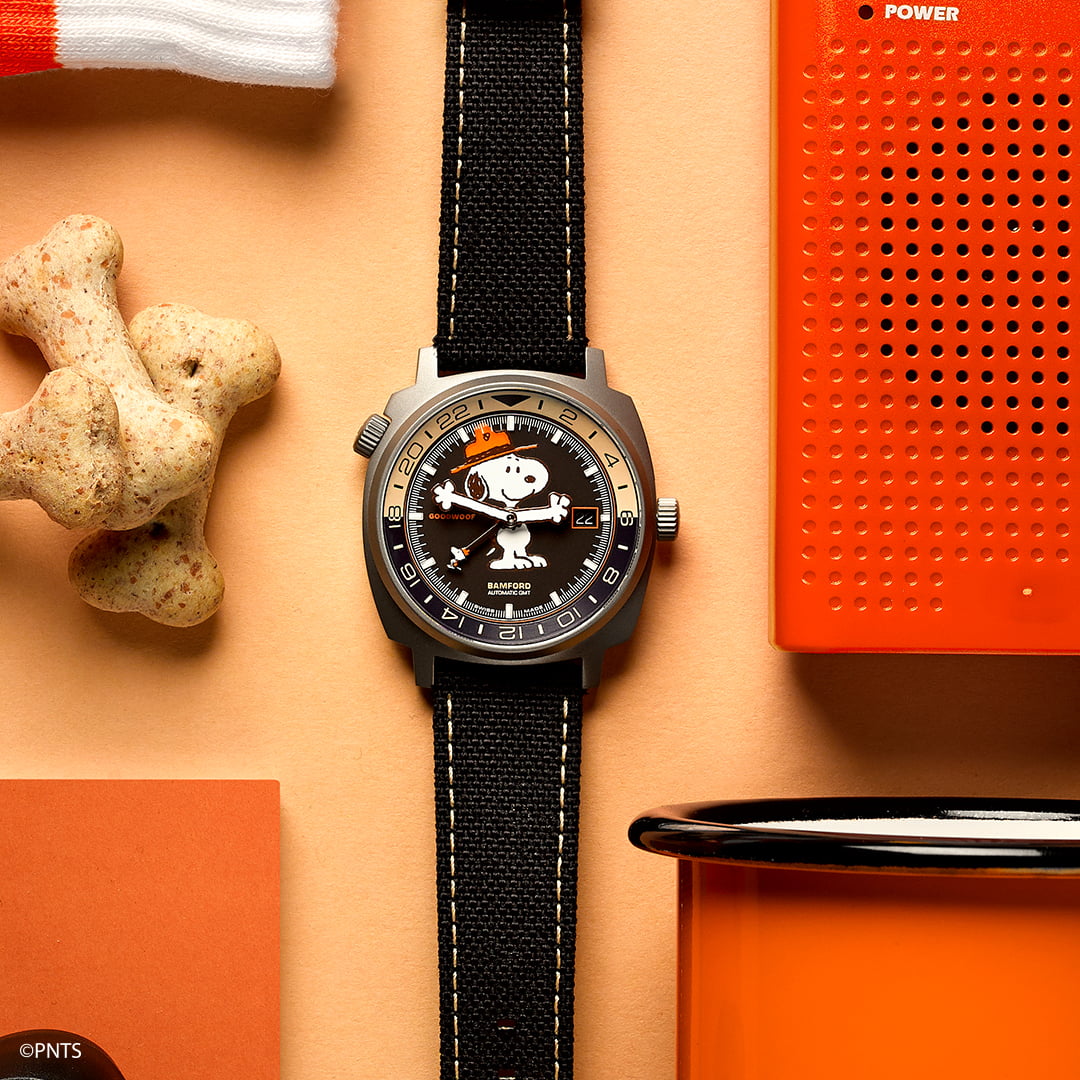 Goodwoof x Bamford London Beagle Scout Snoopy Limited-Edition GMT