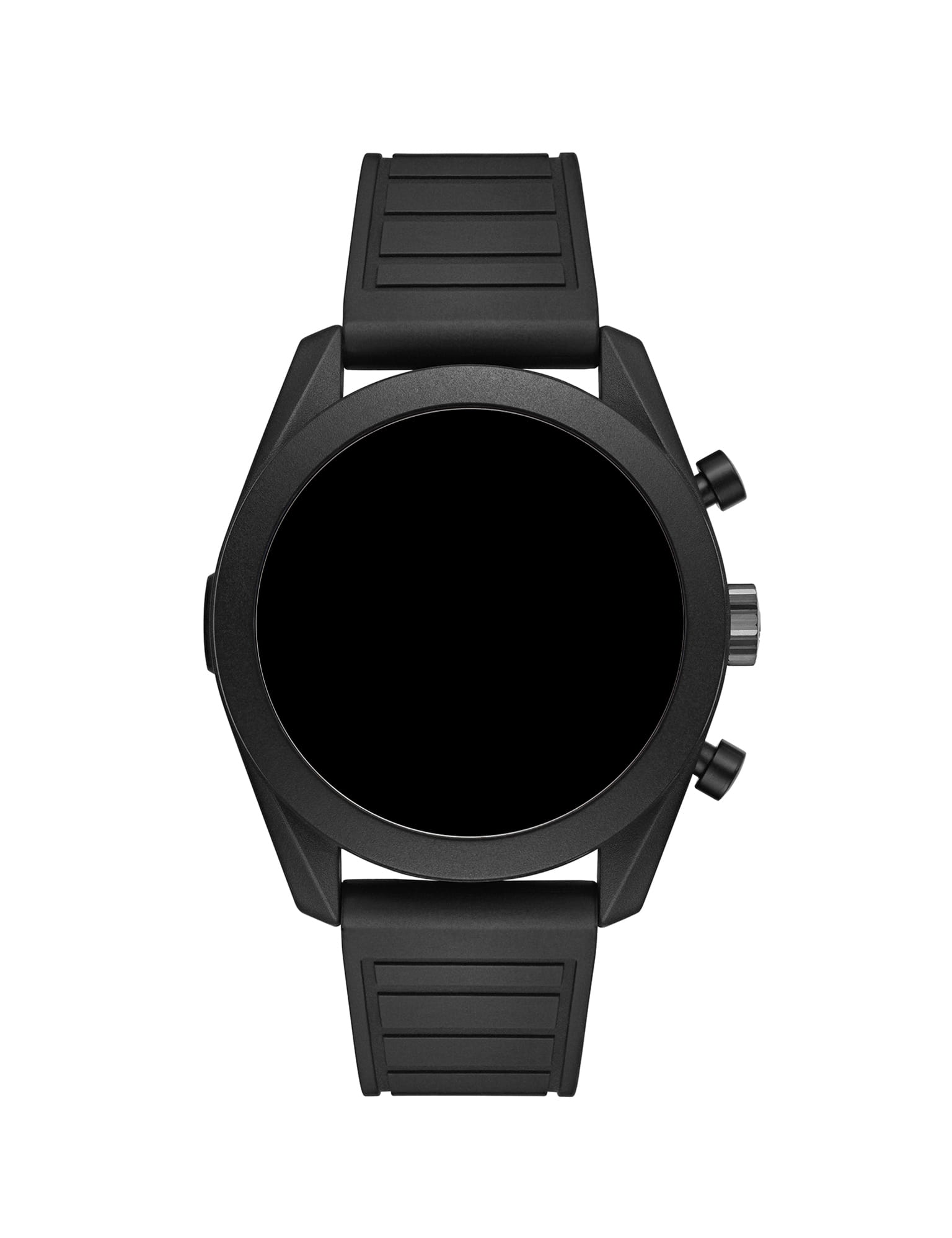 20mm Mayfair 2.0 Black Rubber Strap