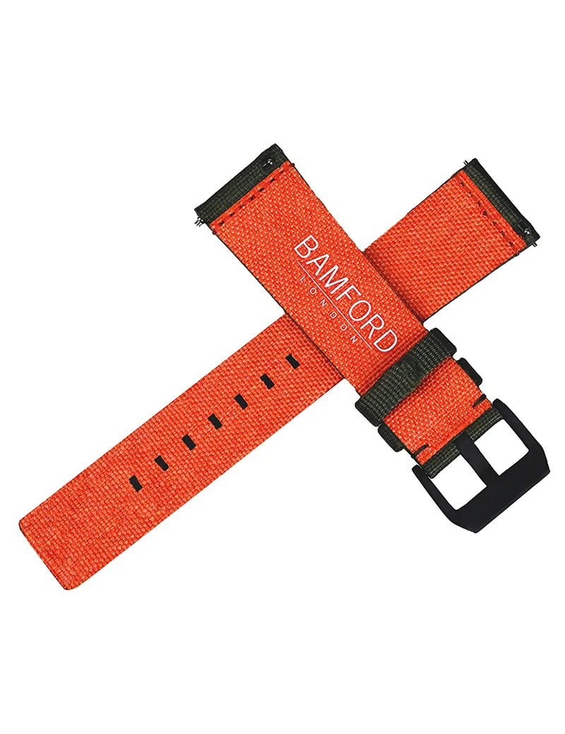 22mm D300 Khaki Green Strap