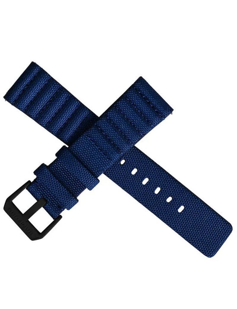 22mm D300 Navy Blue Strap
