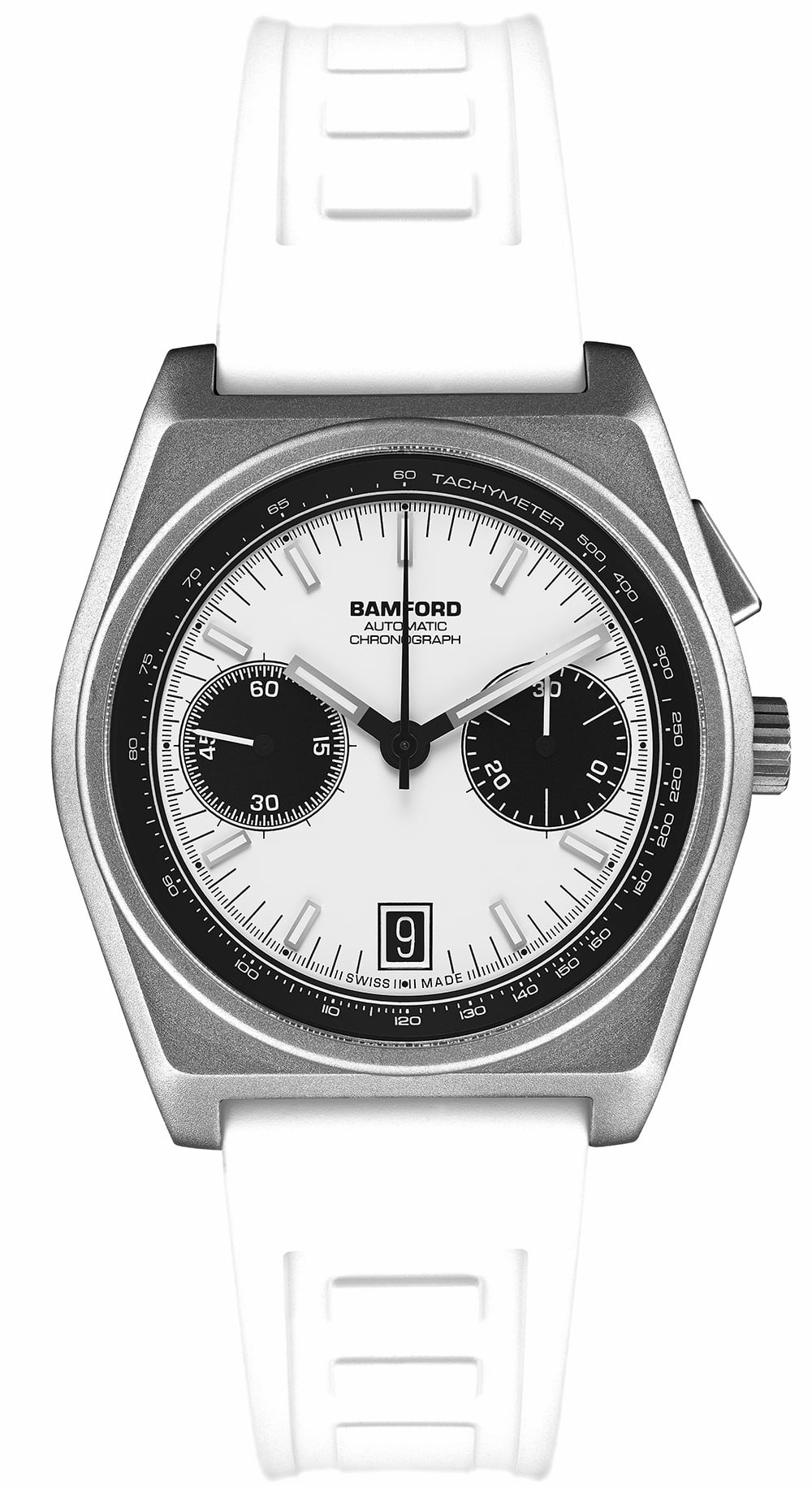 Bamford Titanium B347 - Bianco Nero | Bamford London