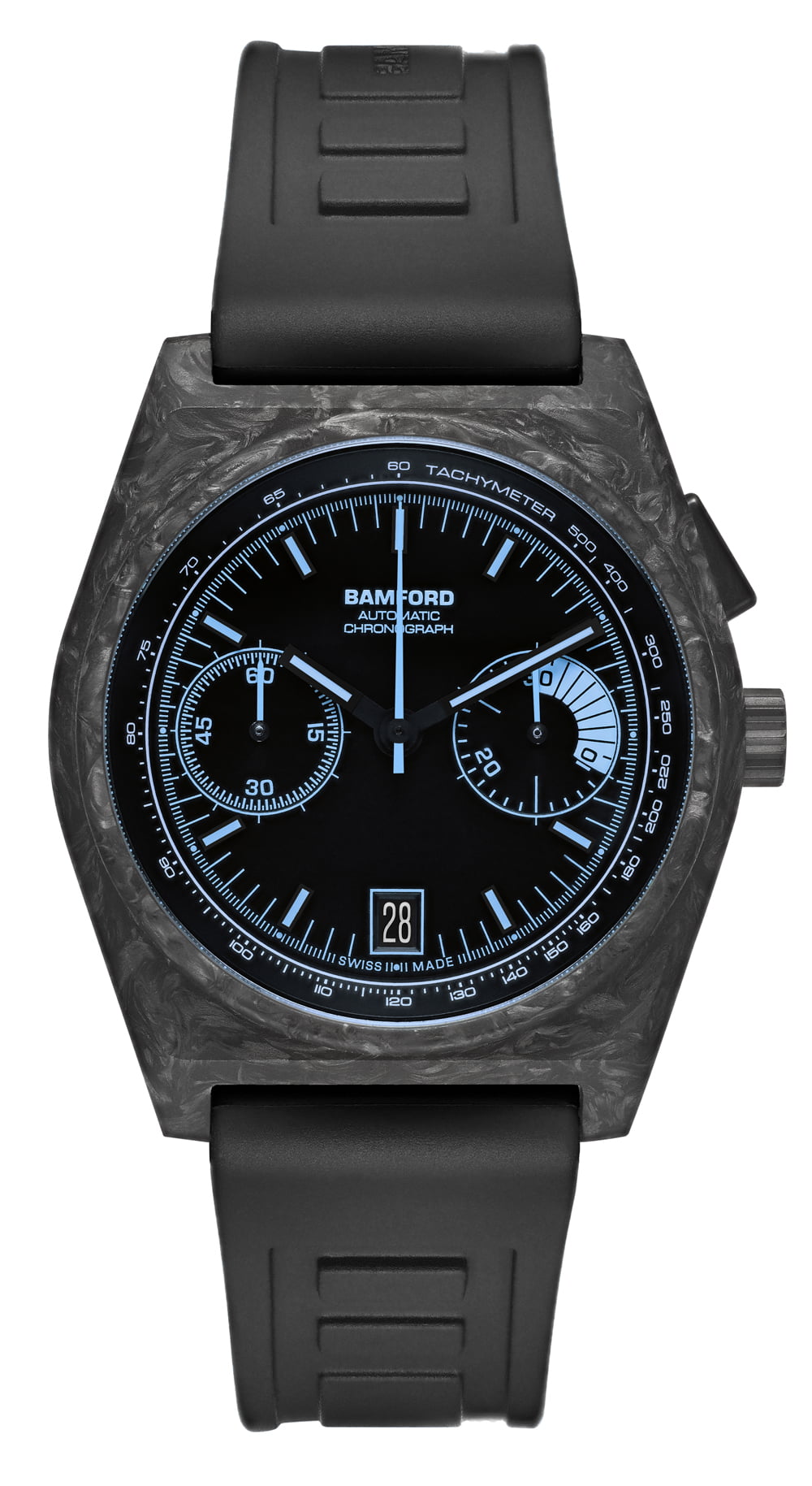 Bamford Carbon B347 - Bamford Aqua Blue