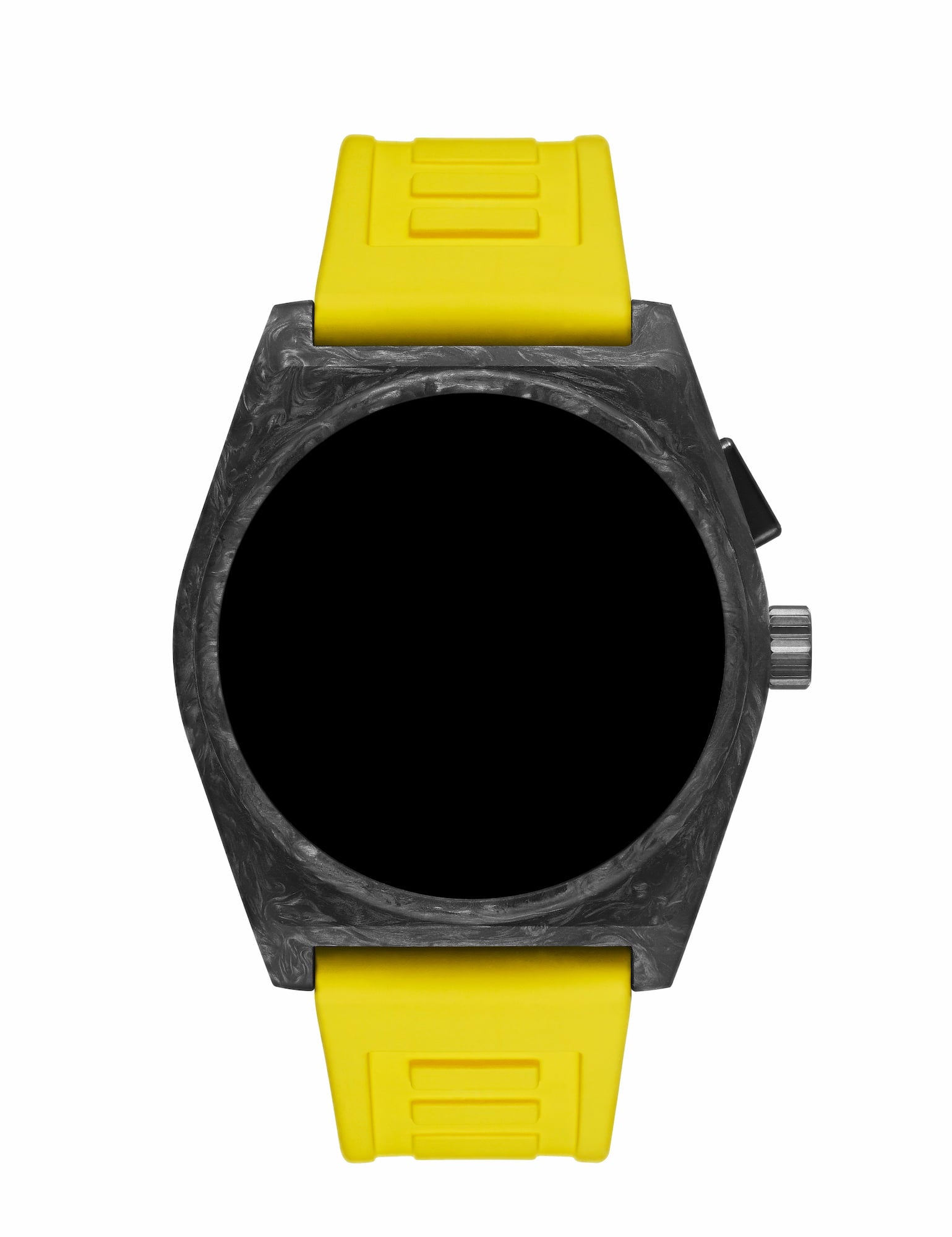 22mm Rubber Strap - Yellow
