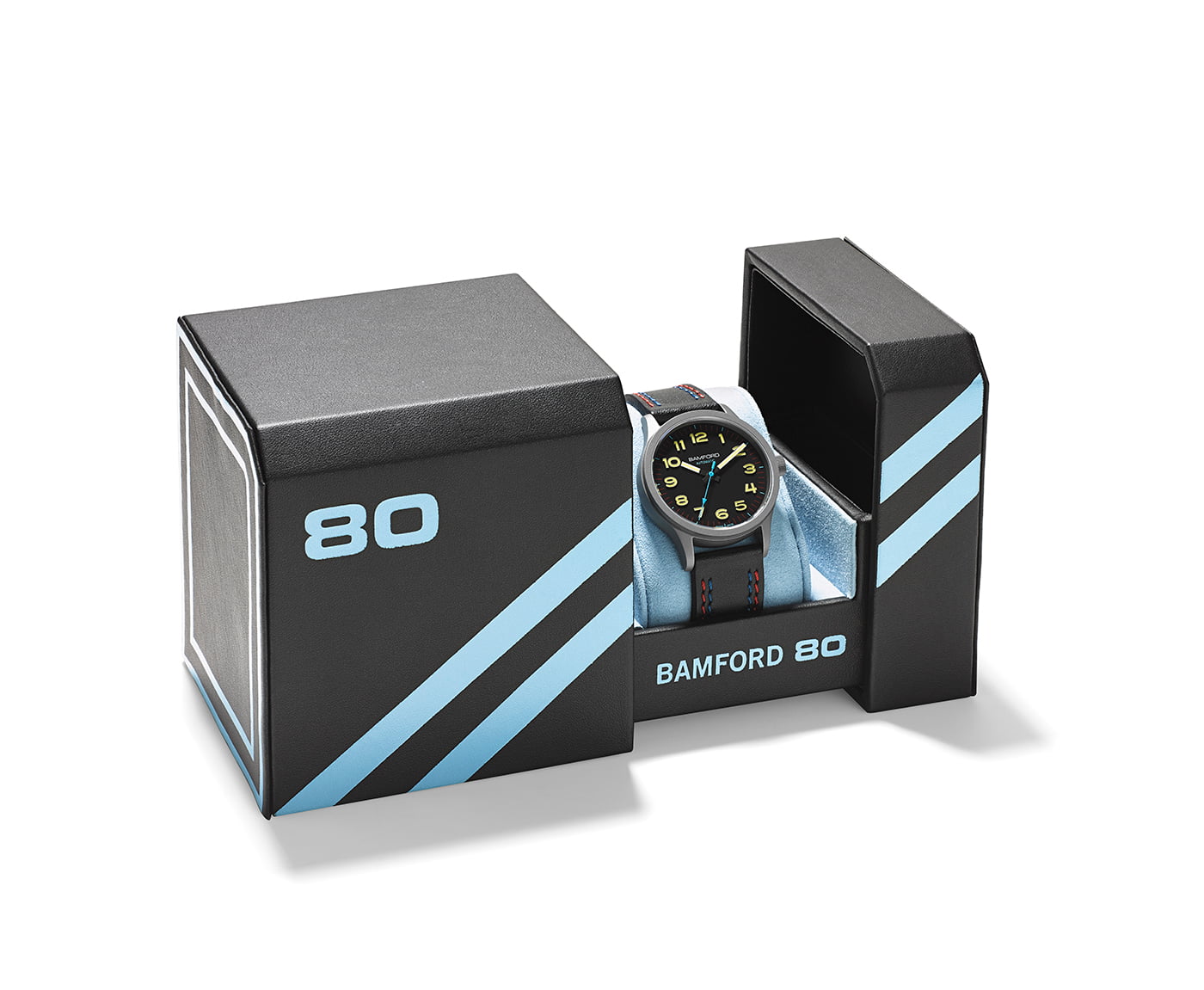 B80 Modern Black/Aqua