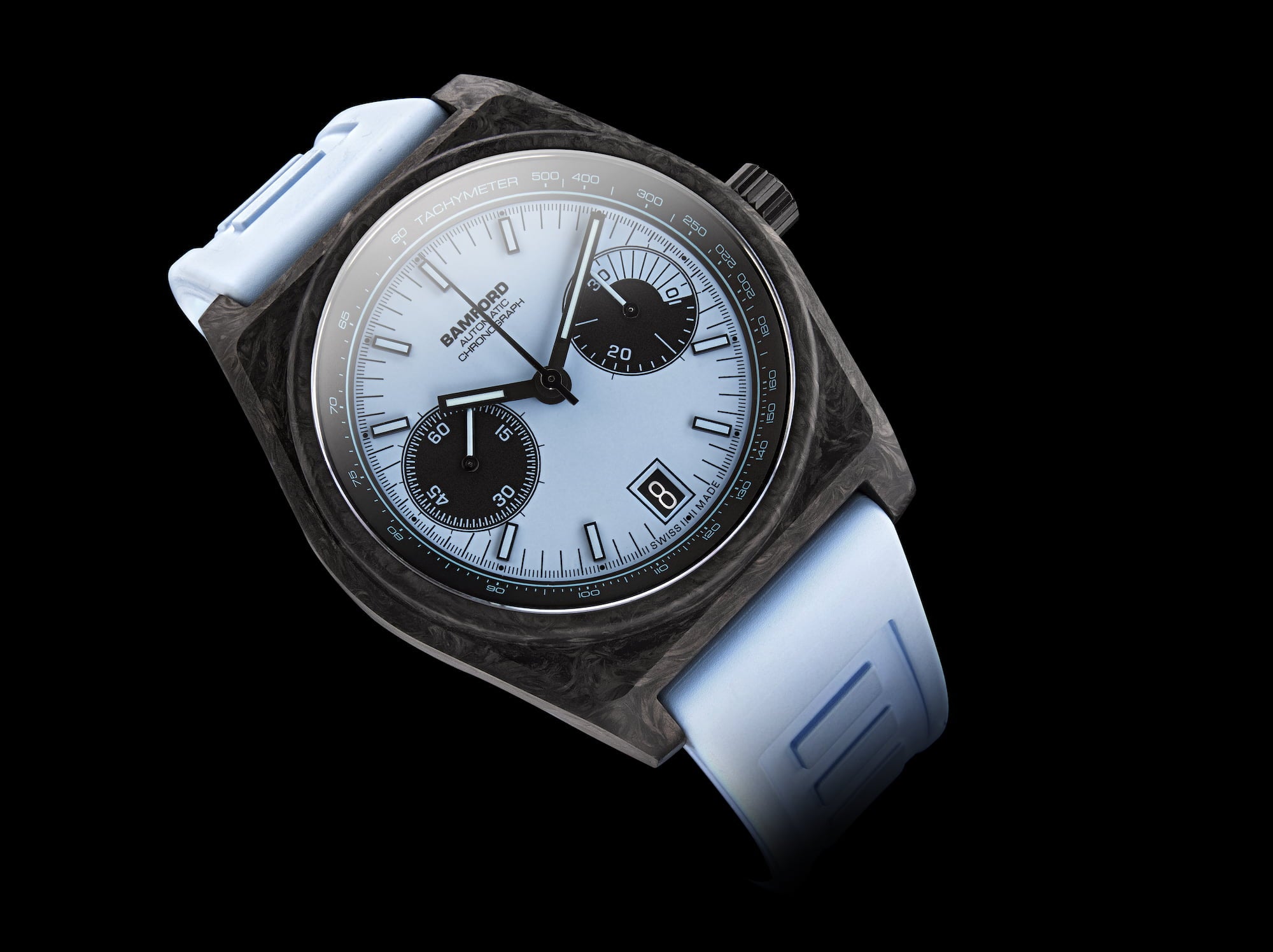 Bamford Carbon 'Aqua Blue' B347