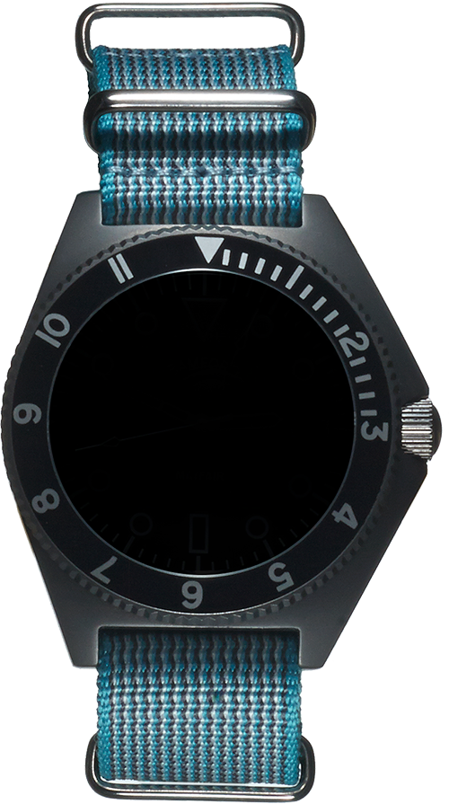 20mm Nylon Strap - Sky Blue