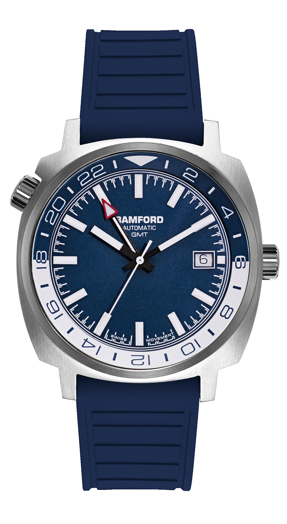 GMT Steel - Navy/White