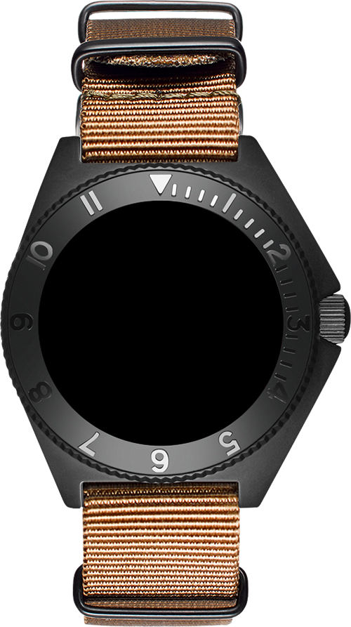 20mm Nylon Strap - Beige