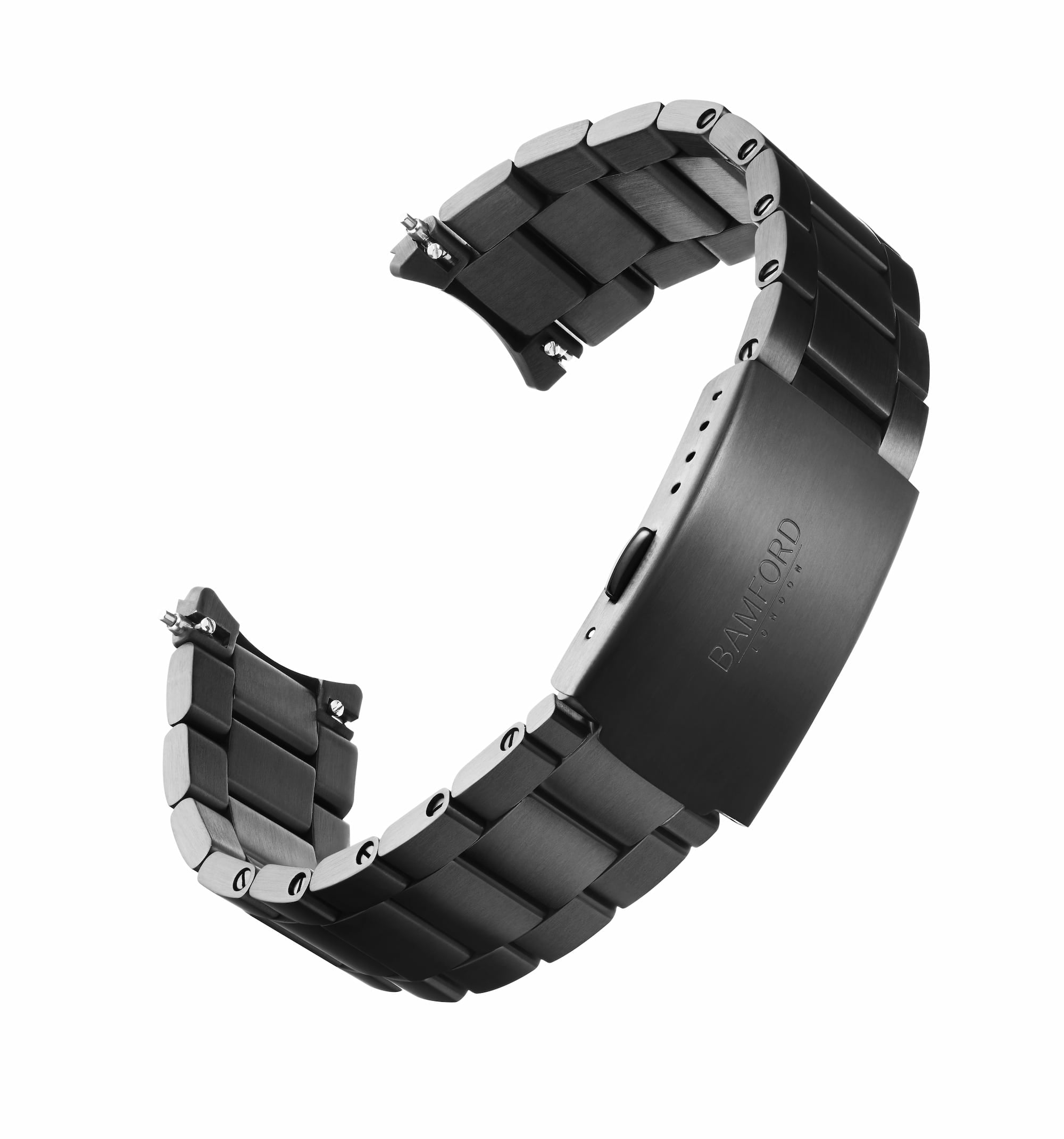 20mm Black PVD GMT Bracelet - Brushed Finish