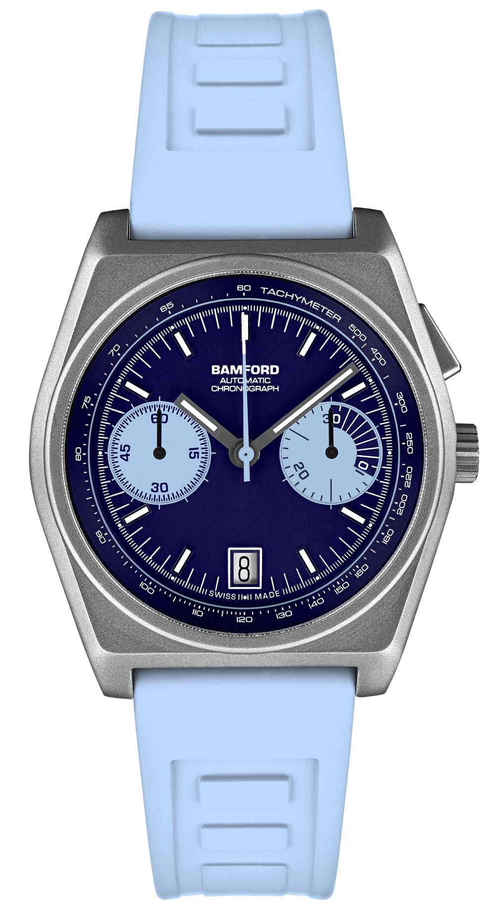 Bamford Titanium B347 - Navy Blue/Aqua Blue