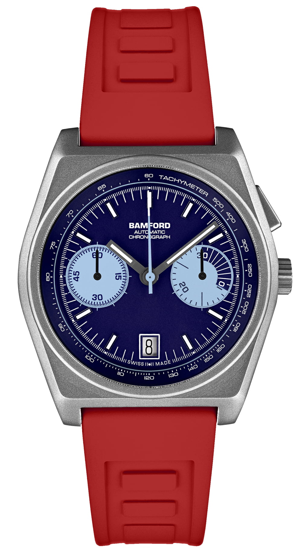 Bamford Titanium B347 - Navy Blue/Aqua Blue