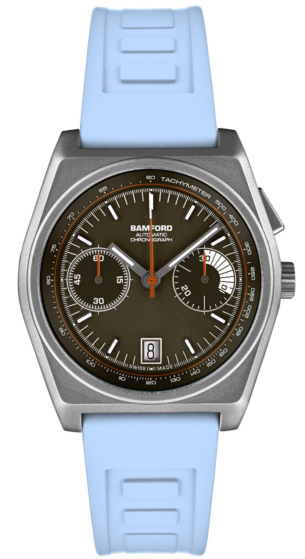 Bamford Titanium B347 - Brown/Flame Orange | Bamford London