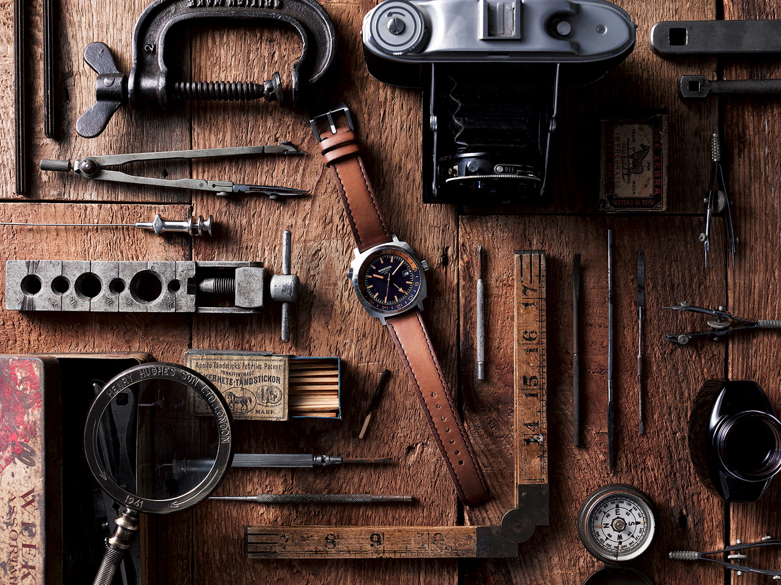 GMT Steel - Navy/Brown