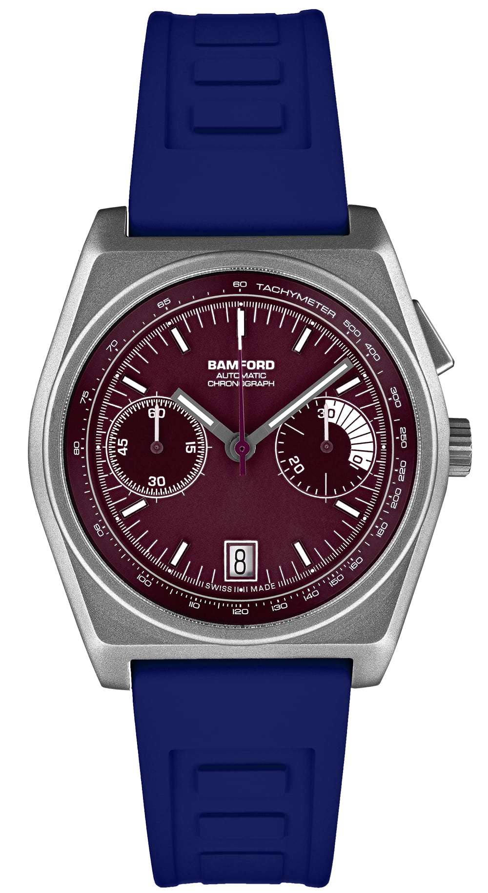 Bamford Titanium B347 - Claret/White
