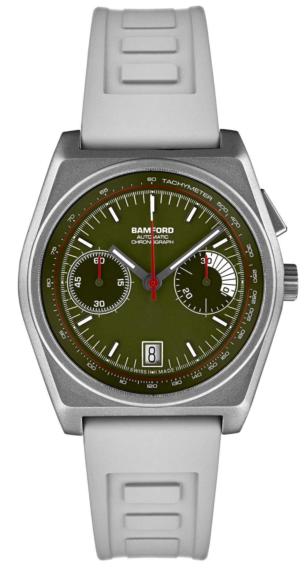 Bamford Titanium B347 - Winter Green/Red