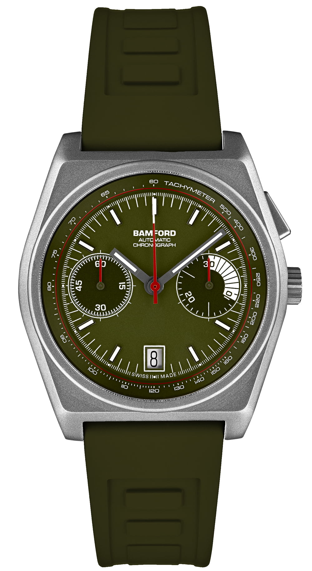 Bamford Titanium B347 - Winter Green/Red