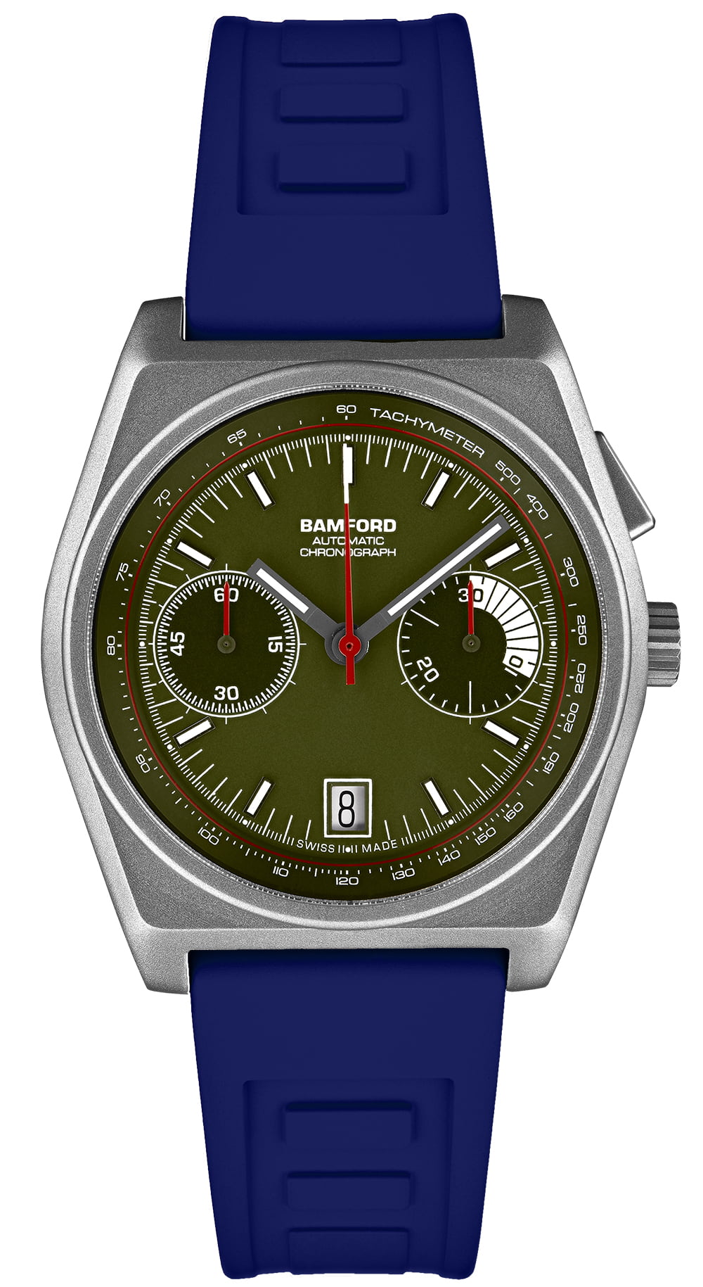 Bamford Titanium B347 - Winter Green/Red