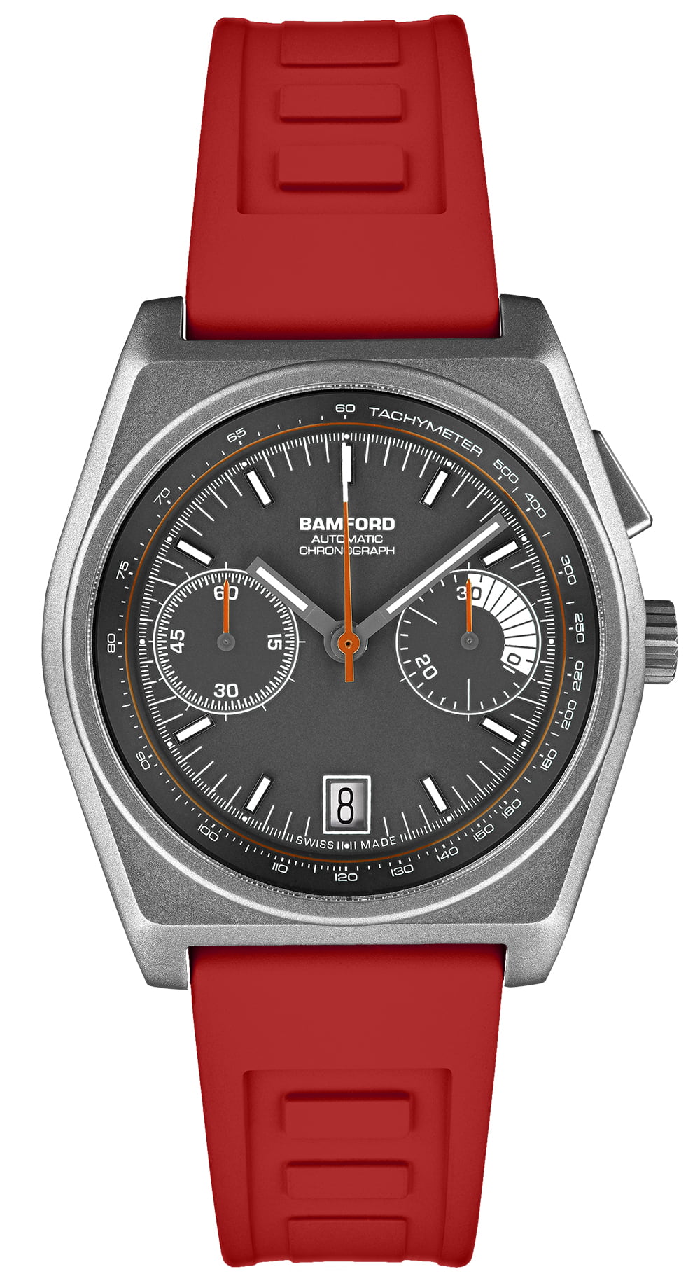 Bamford Titanium B347 - Grey/White/Flame Orange