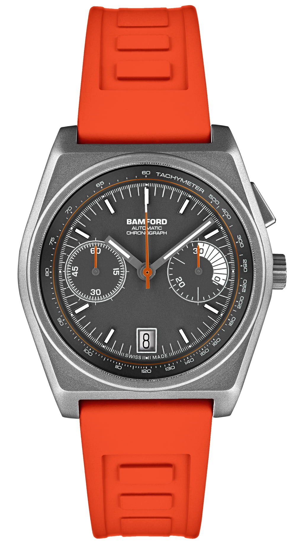 Bamford Titanium B347 - Grey/White/Flame Orange