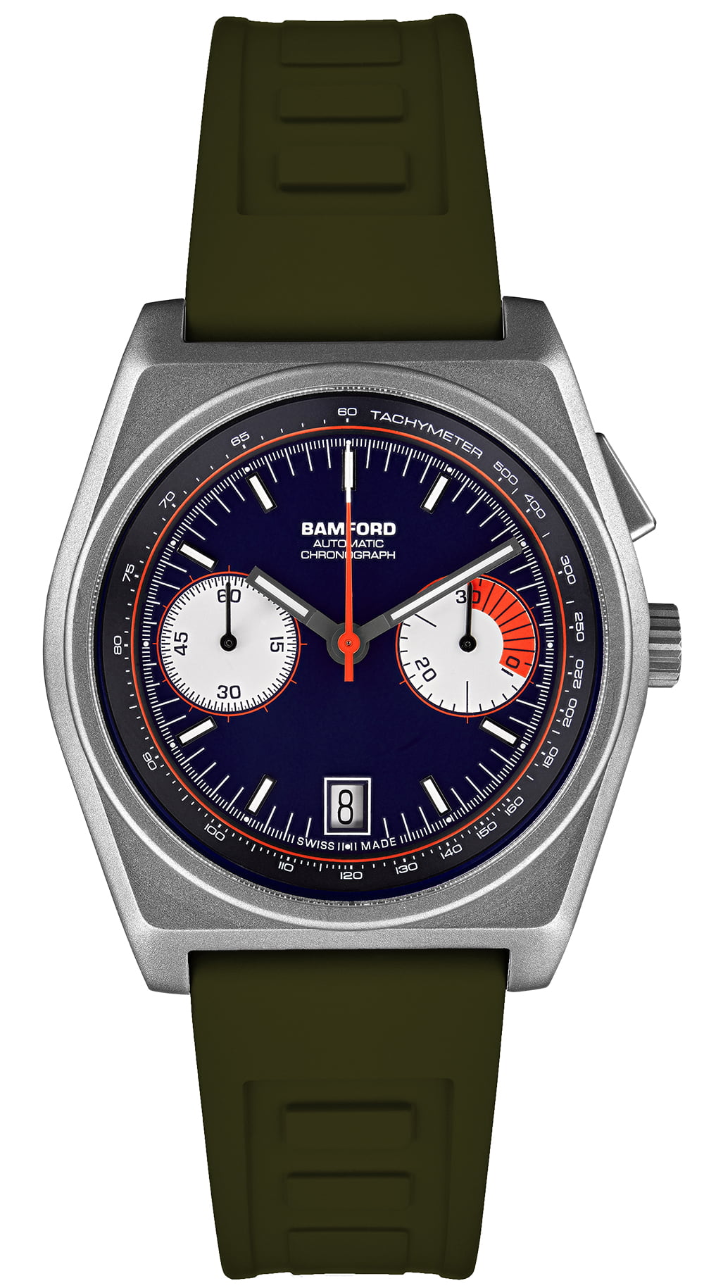 Bamford Titanium B347 - Navy Blue/Flame Orange