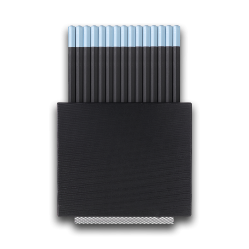 Leather / Aluminium Pencil Pot