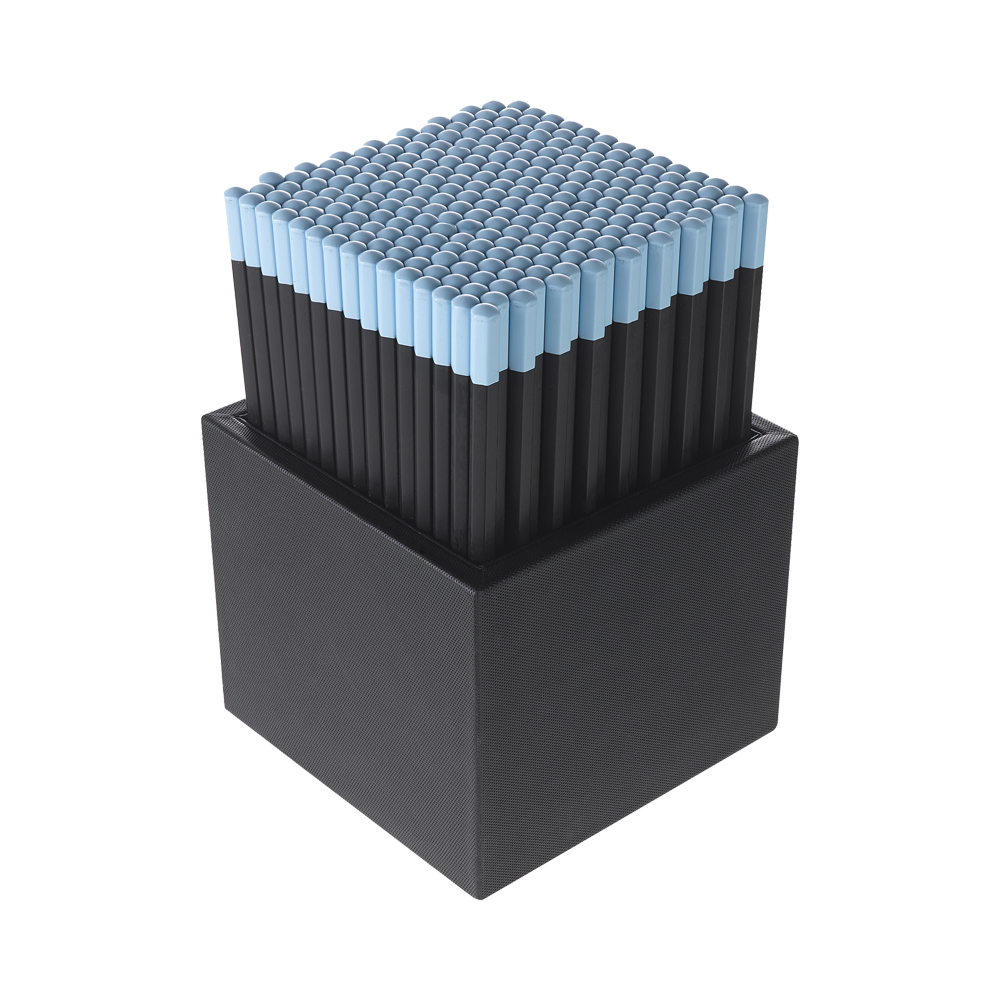 Leather / Aluminium Pencil Pot