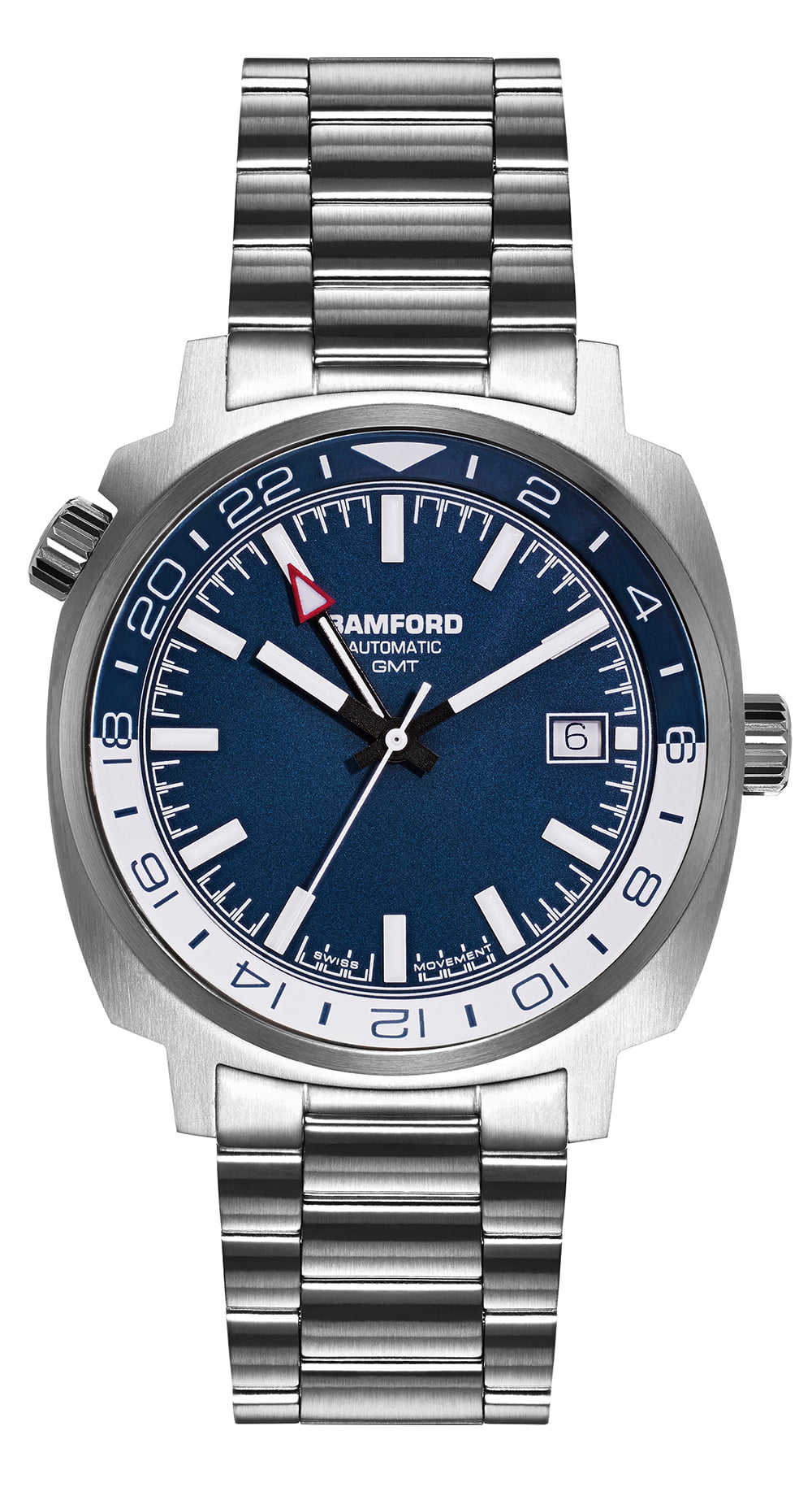 GMT Steel - Navy/White