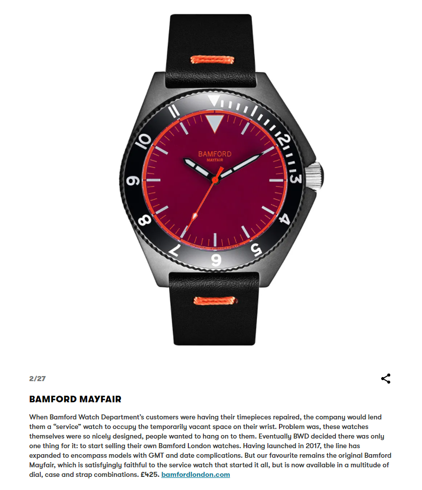 GQ: Best watches under £500