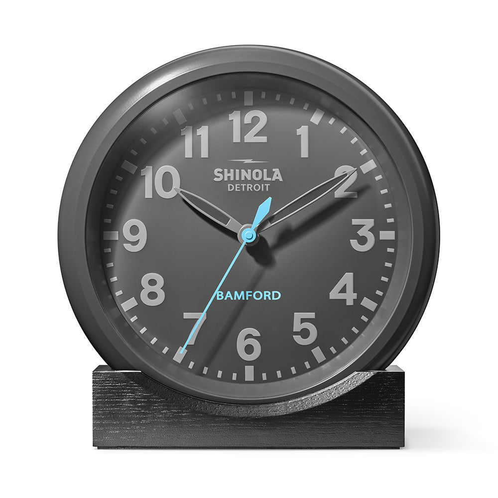 Shinola teams up with George Bamford on a limited edition Runwell Wall Clock