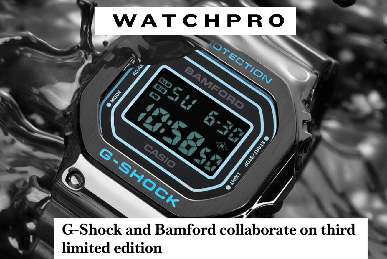WATCHPRO: G-Shock and Bamford collaborate on third limited edition