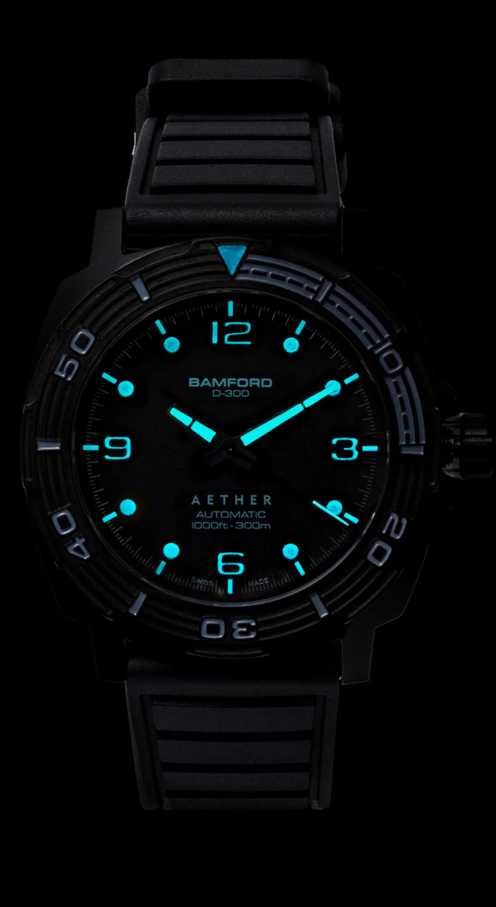 Aether × Bamford London D-300 Matte Black Ceramic