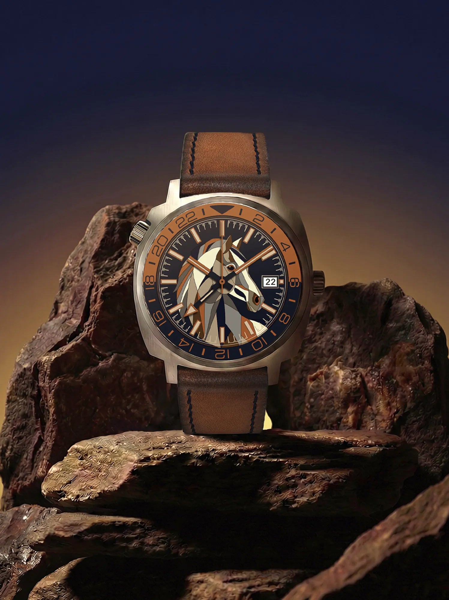 ‘The Horse’ GMT by Bamford London