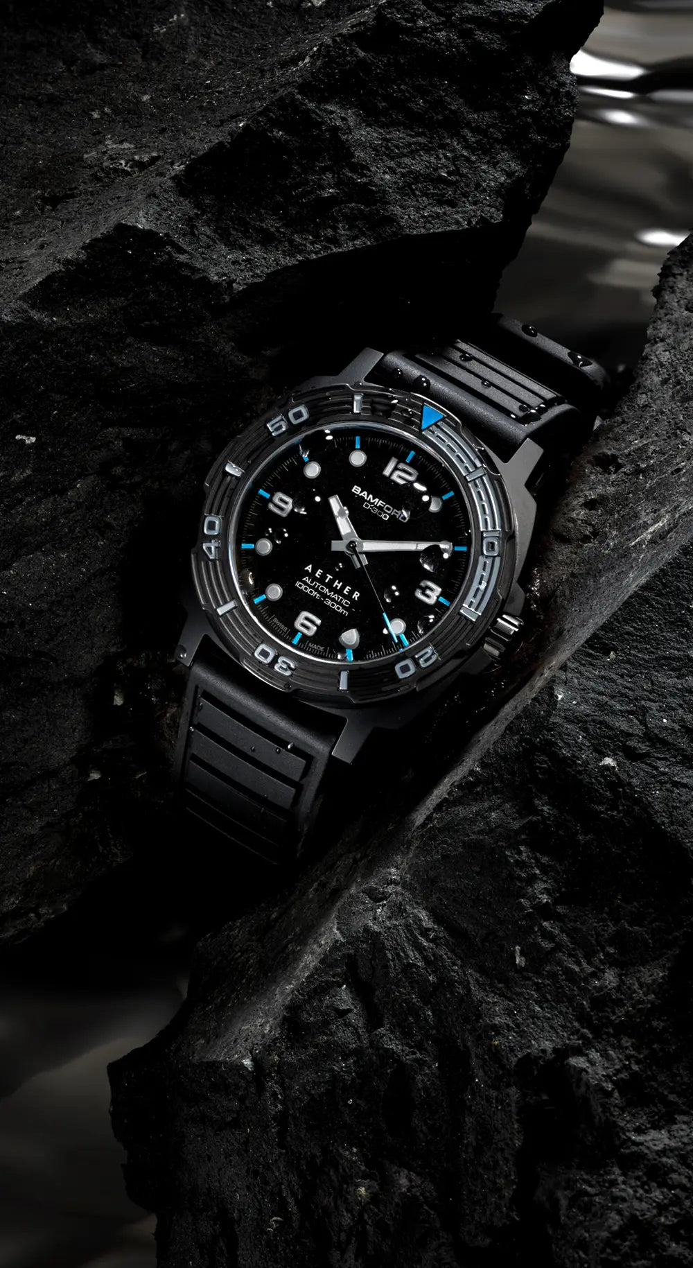 Aether × Bamford London D-300 Matte Black Ceramic