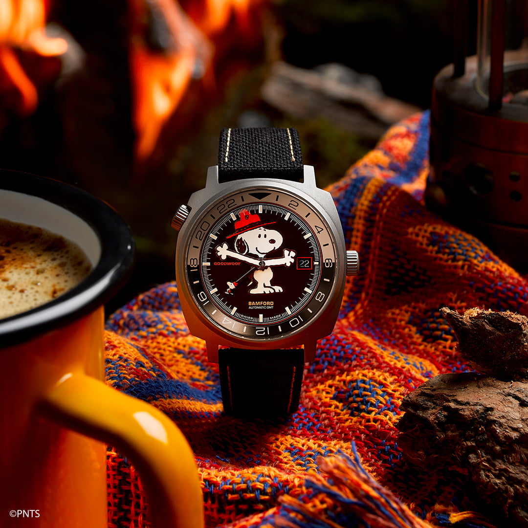 グーフィー　ブラーゴ Goodwoof x Bamford London Beagle Scout Snoopy Limited-Edition GMT