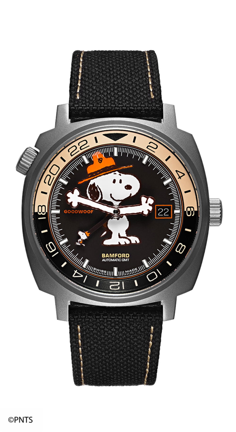 Goodwoof x Bamford London ‘Beagle Scout’ Snoopy Limited-Edition GMT
