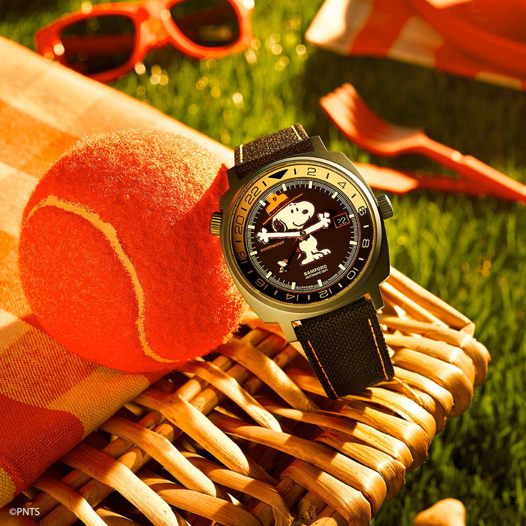 新品 バンフォード スヌーピー75周年記念限定 GMT 時計 BAMFORD J*M様