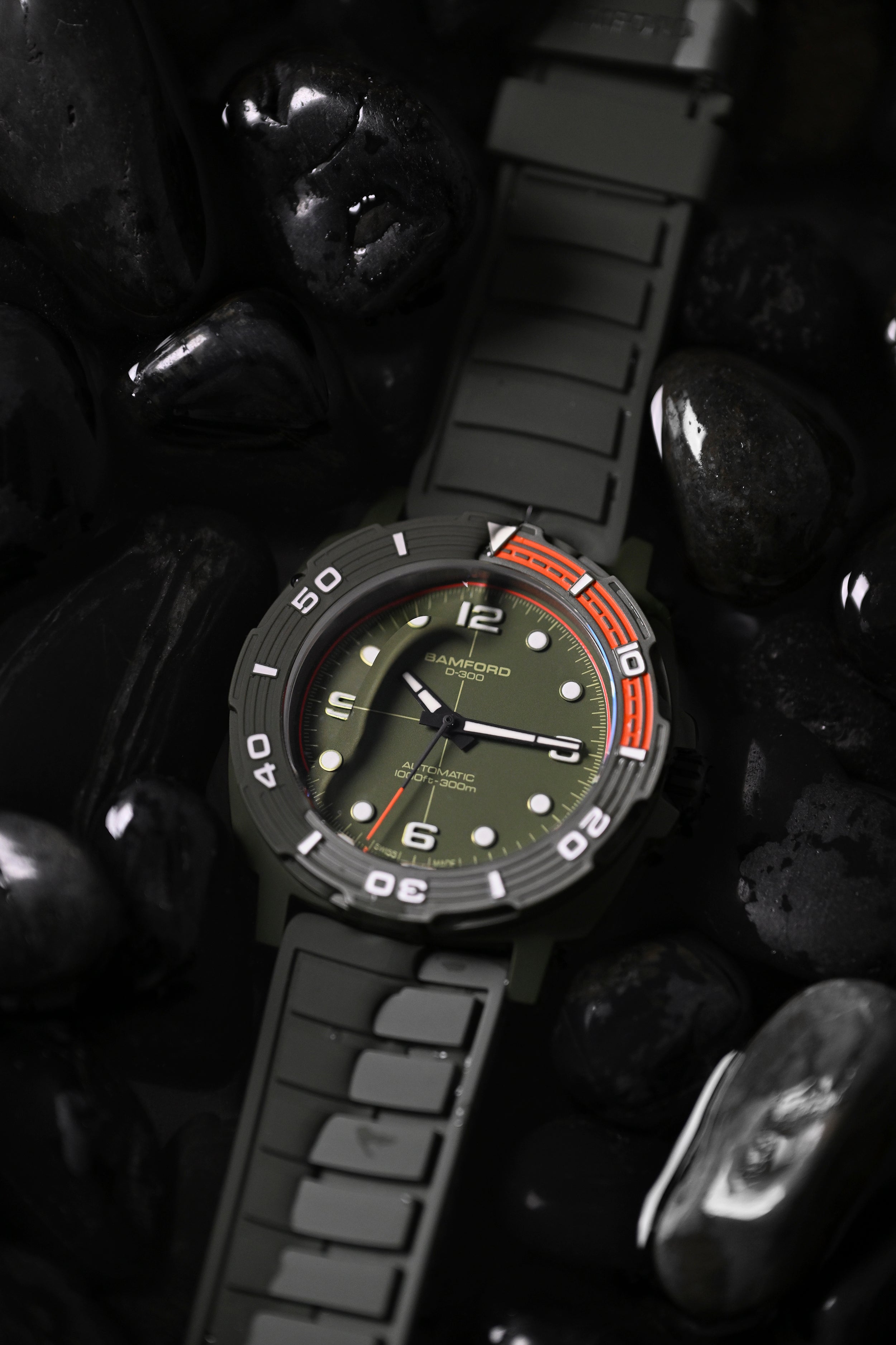 D-300 Matte Green Ceramic | Bamford London
