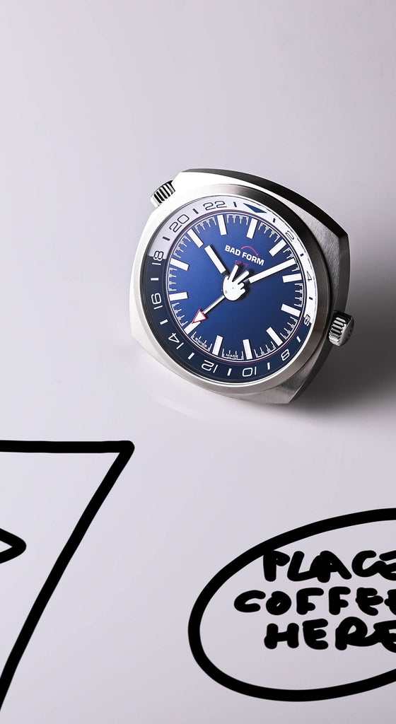 Bad Form GMT Desk Clock – Bamford London