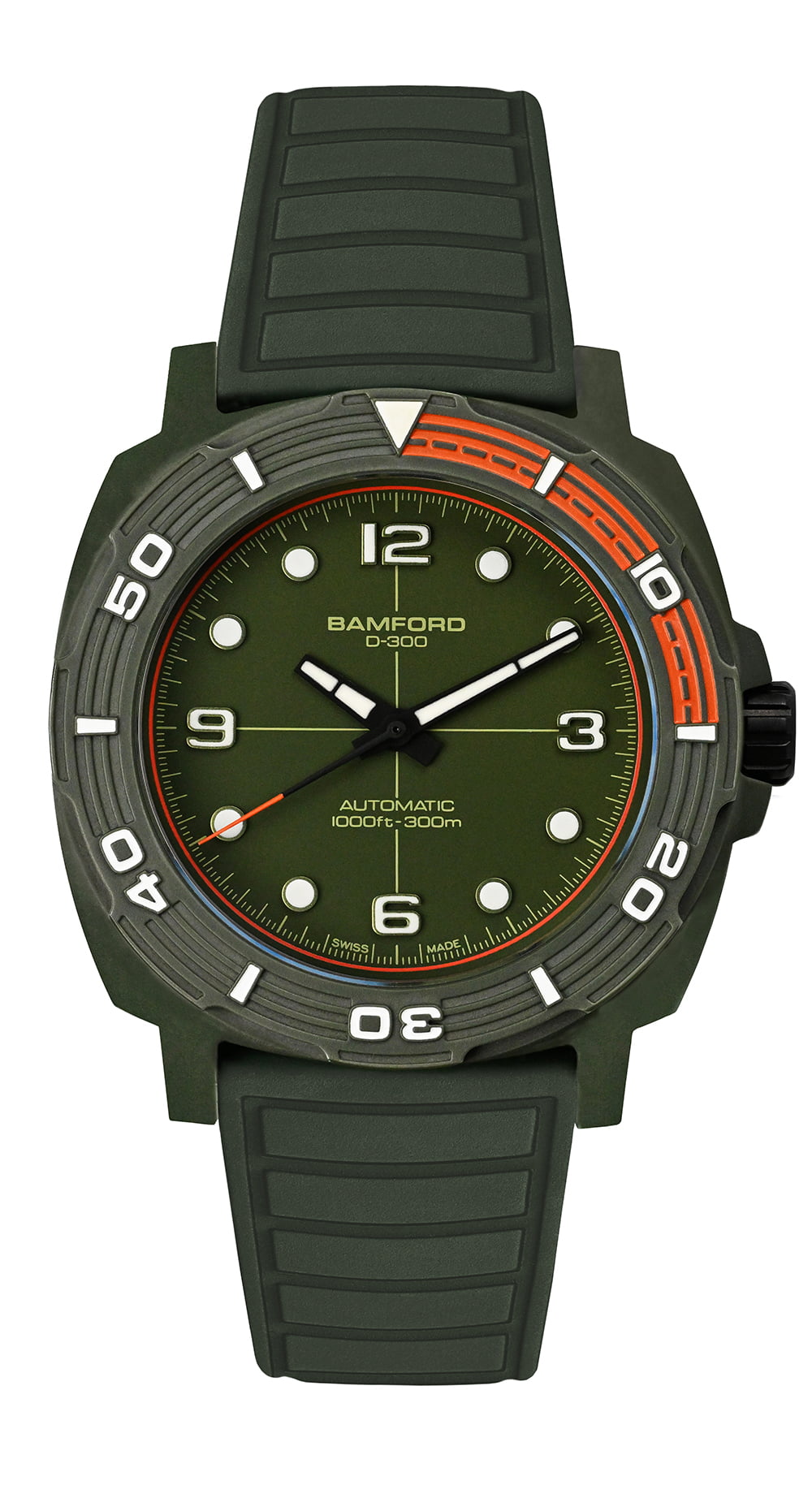 Bamford London D-300 Matte Green Ceramic
