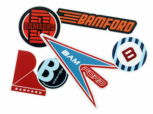 Bamford Stickers Full-Set 4 [Pack-6]