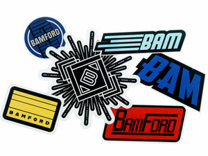 Bamford Stickers Full-Set 3 [Pack-6]