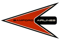 Vintage Pack Bamford Airlines GMT stickers [pack of 7]
