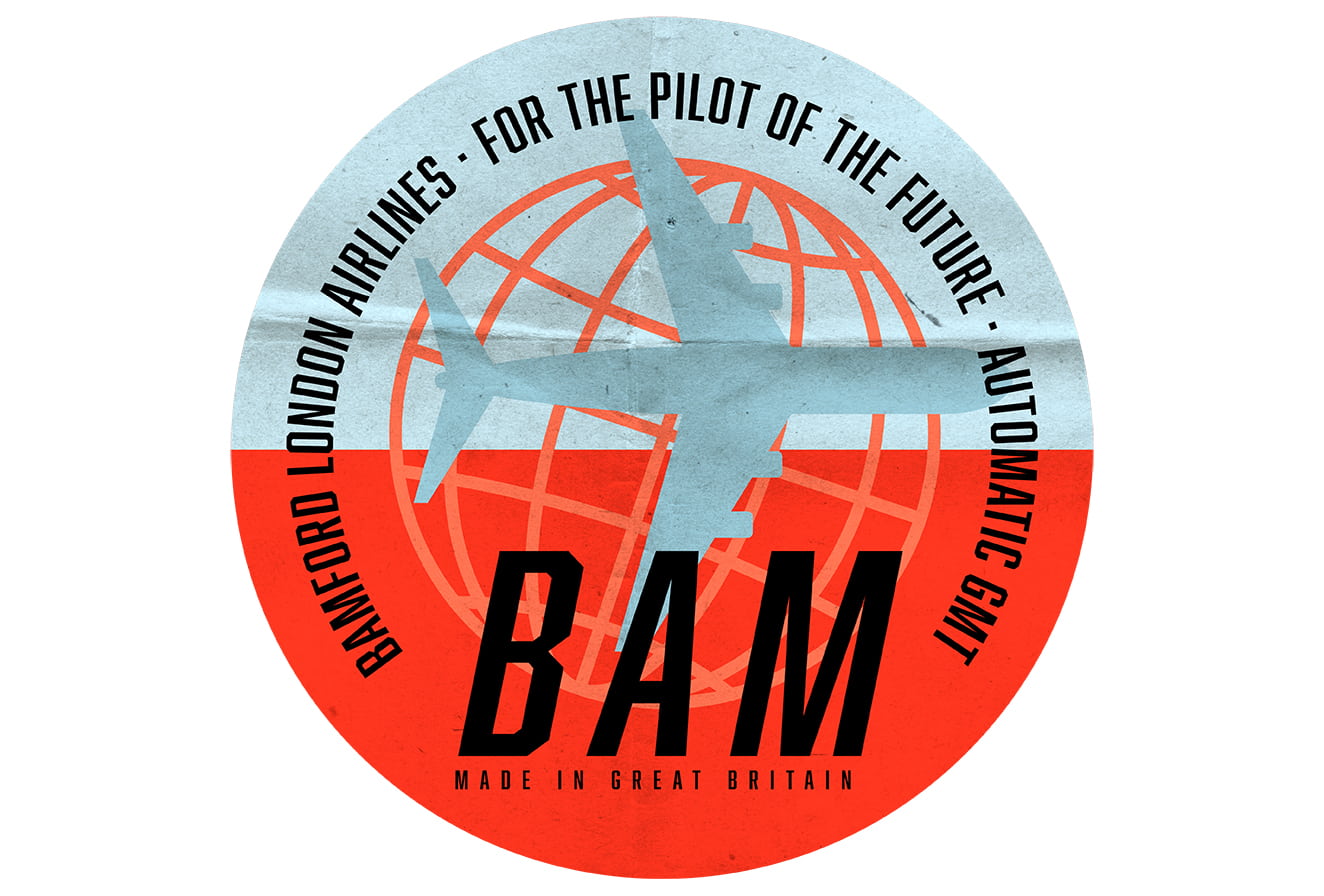 Vintage Pack Bamford Airlines GMT stickers [pack of 7]