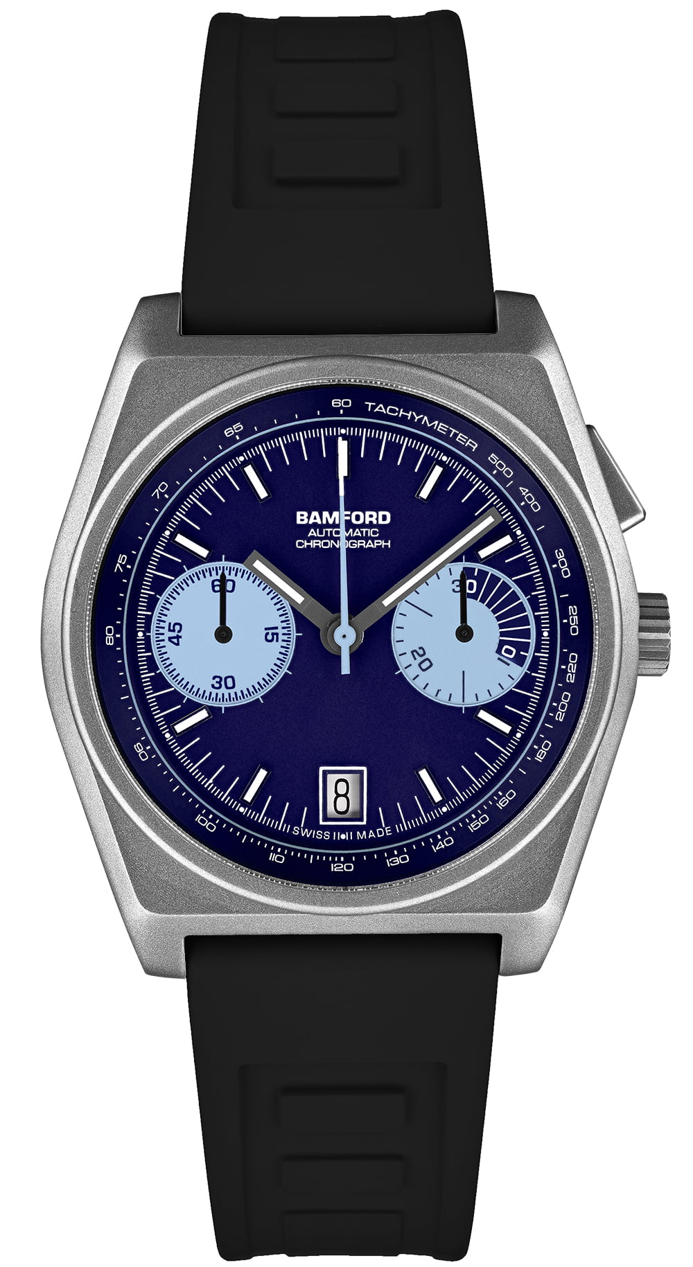 Bamford Titanium B347 - Navy Blue/Aqua Blue
