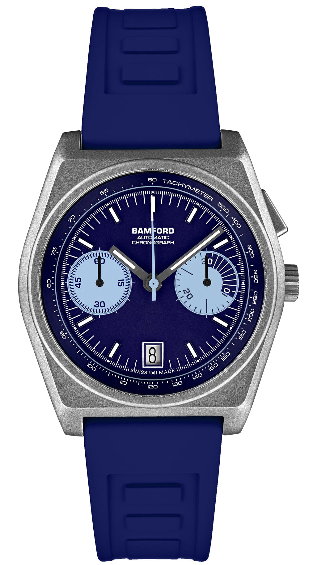 Bamford Titanium B347 - Navy Blue/Aqua Blue