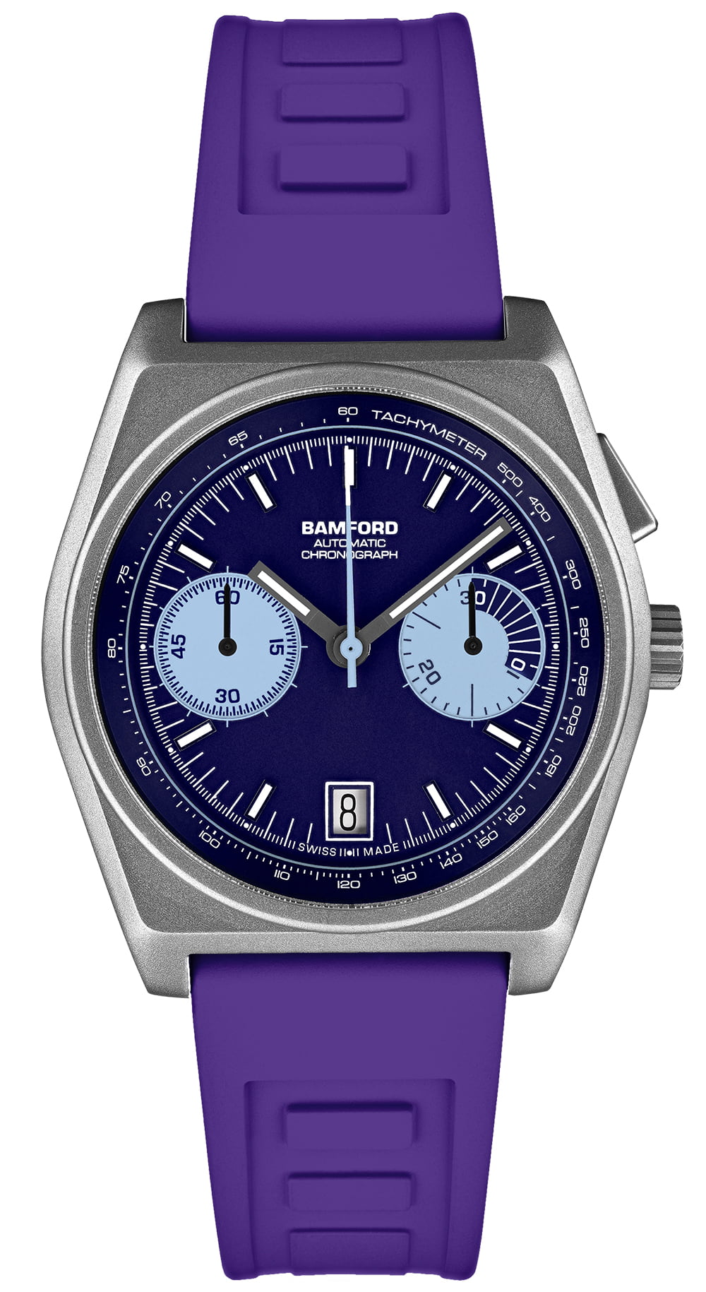 Bamford Titanium B347 - Navy Blue/Aqua Blue